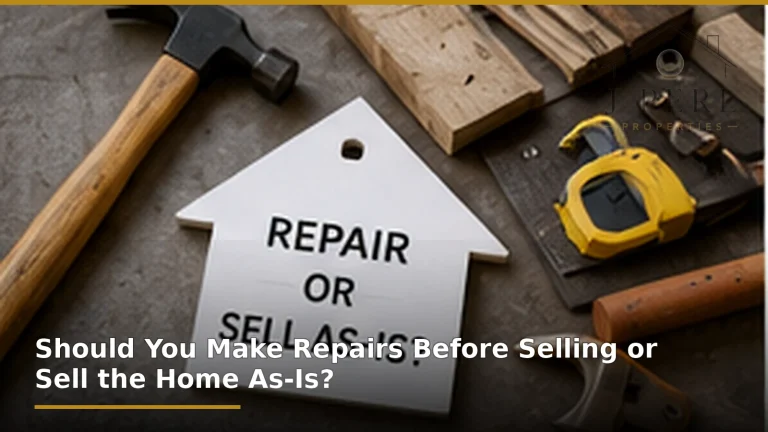 Should You Make Repairs Before Selling or Sell the Home As-Is?